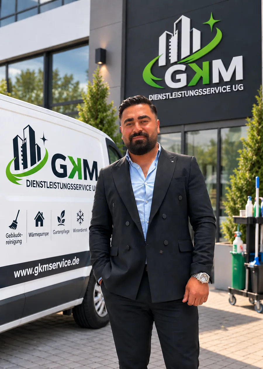 Erhan Gökmen, Geschäftsführer von GKM Dienstleistungsservice